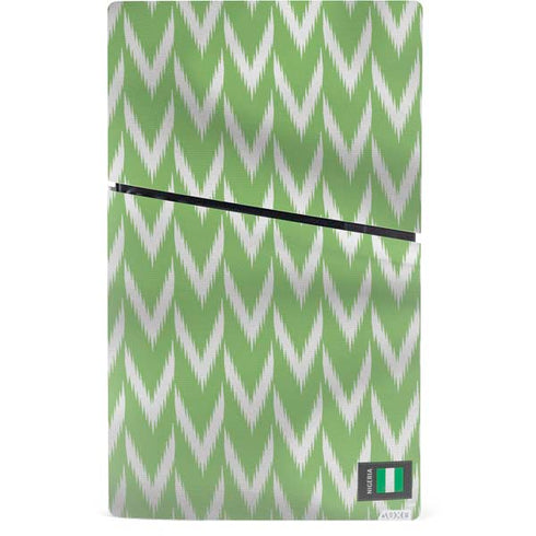 Nigeria Soccer Flag PS5 Slim Digital Edition Console Skin